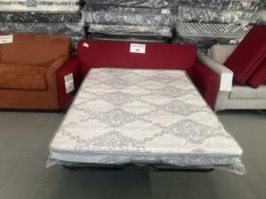 Red Sofa bed 🇨🇦MADE IN CANADA🇨🇦