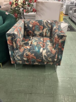 Floral accent chair MADE IN 🇨🇦
