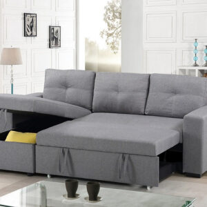Sectional Sofa Bed Grey