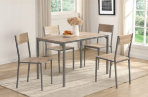 5PC Taupe Dining Set PROMO