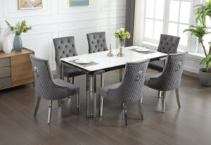 7PC table set #21274 (Multiple Chair Colours)