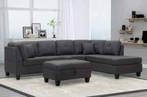 Sectional Sofa Grey