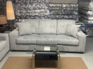 Grey Boucle Sofa and Love 🇨🇦